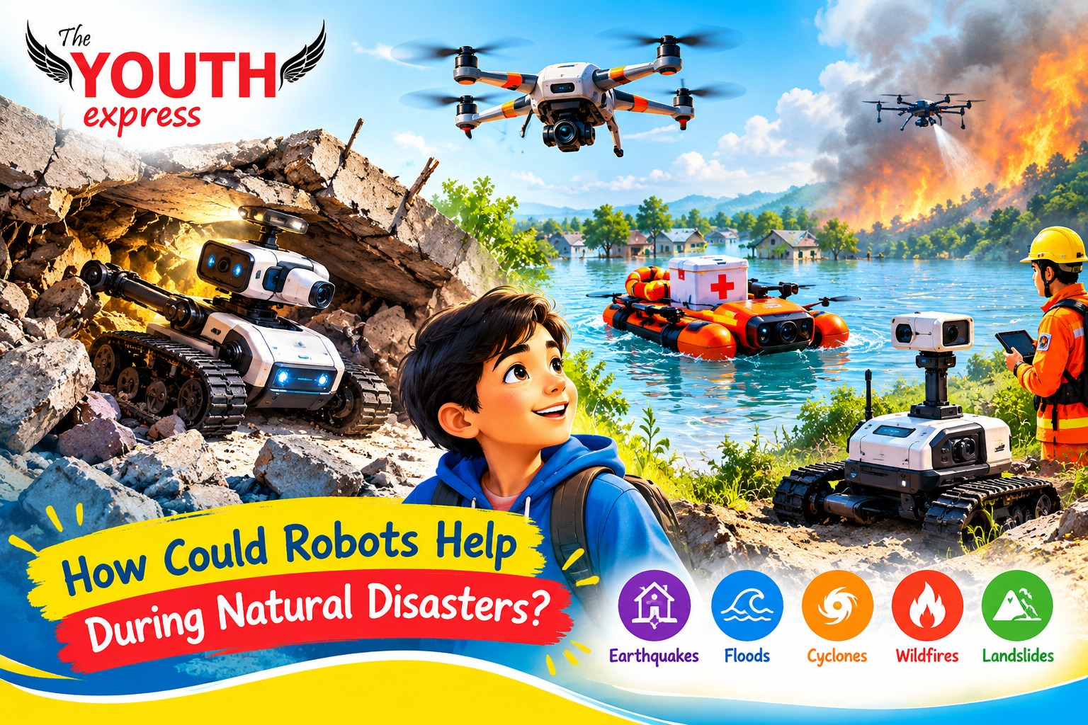 How Could Robots Help During Natural Disasters?