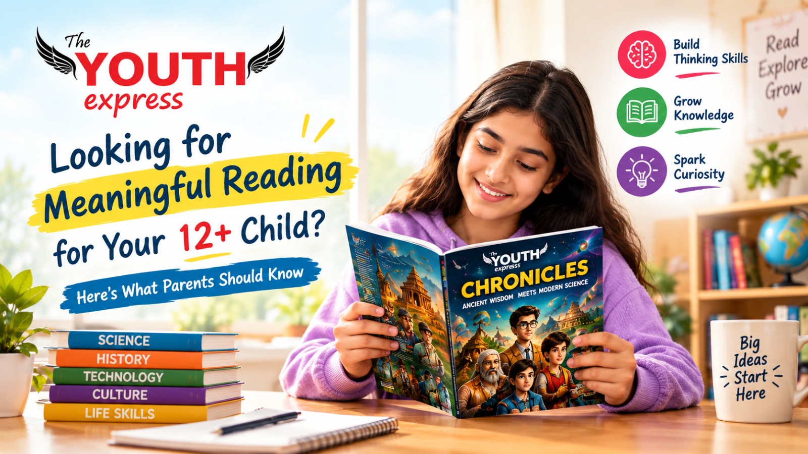 Looking for Meaningful Reading for Your 12+ Child? Here's What Parents Should Know