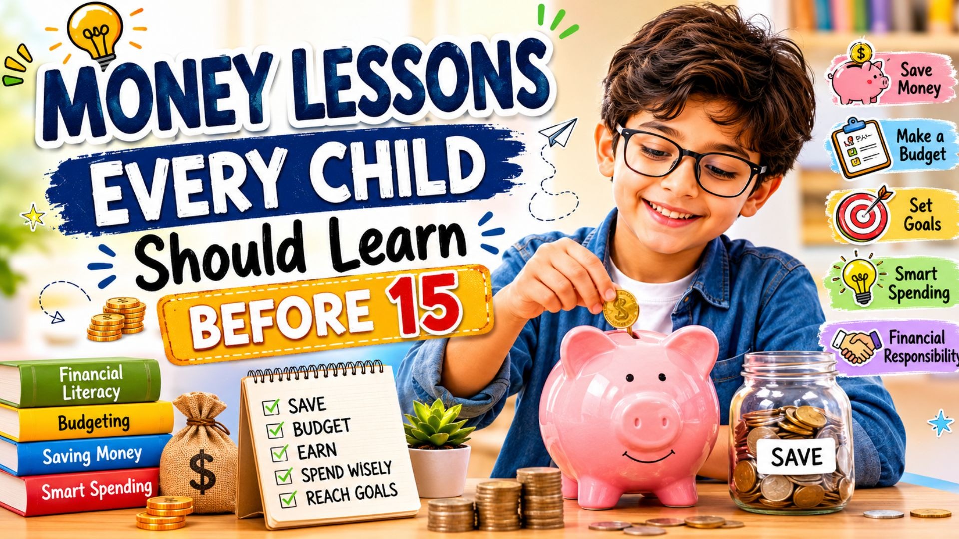 Money Lessons Every Child Should Learn Before 15
