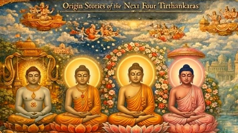 Origin Stories of the Next Four Tirthankaras (Part 2)