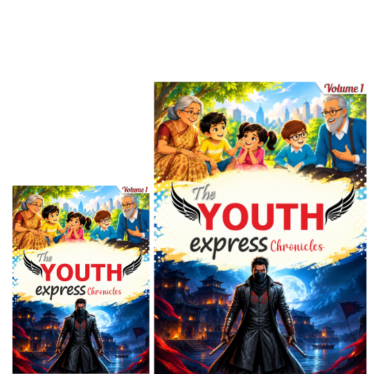 Kids enjoying The Youth Express Newspaper