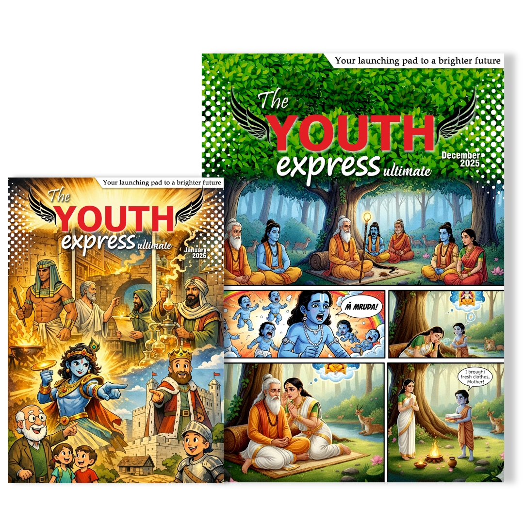 Kids enjoying The Youth Express Newspaper