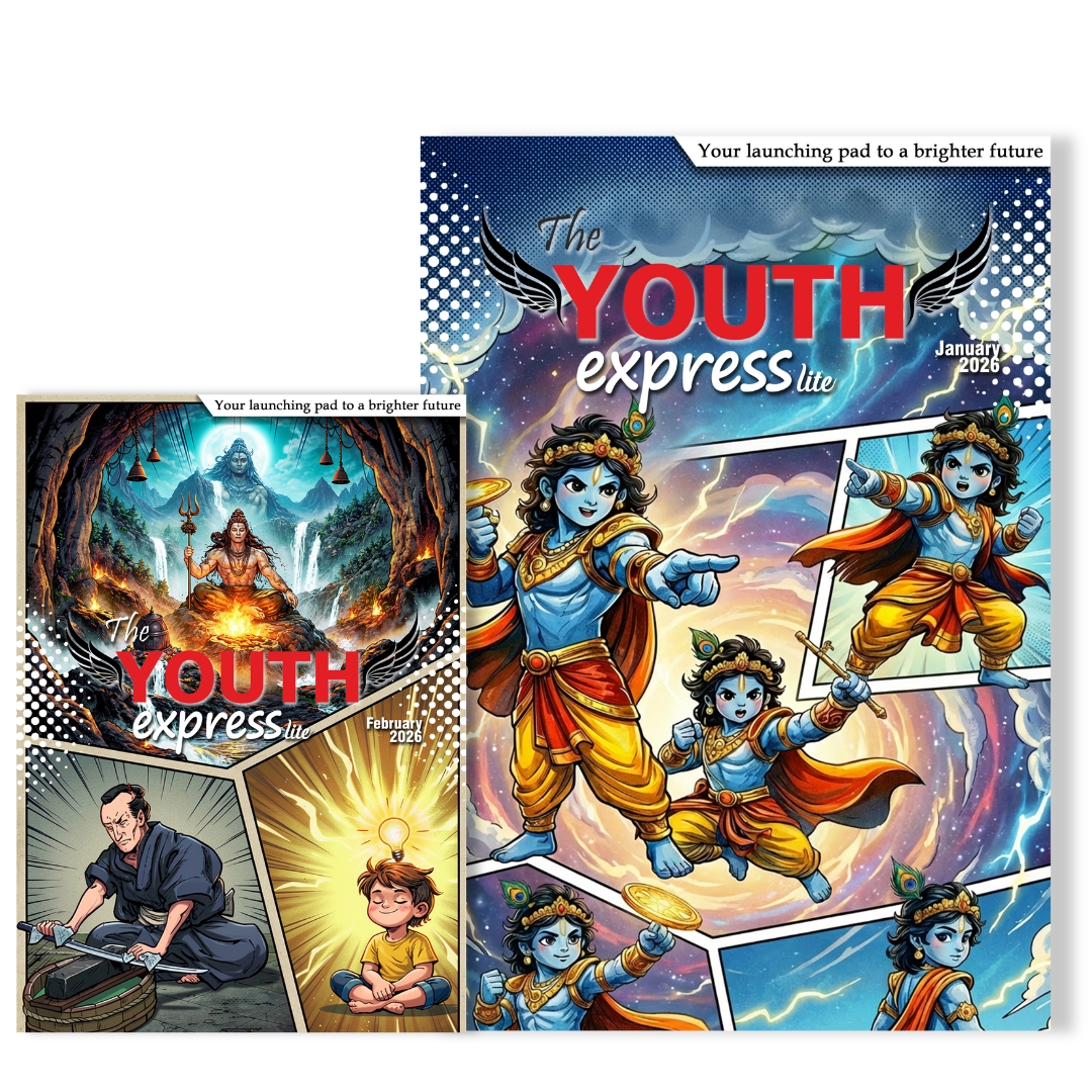 Kids enjoying The Youth Express Newspaper